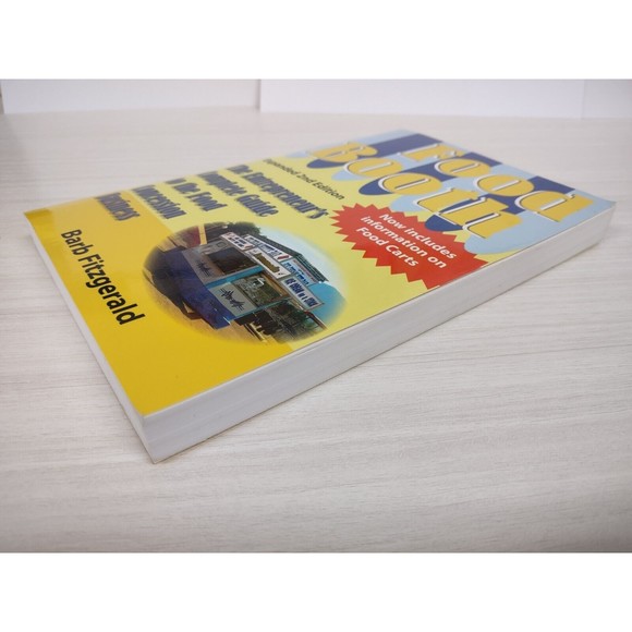 FOOD BOOTH: The Entrepreneur's Complete Guide... by Barb Fitzgerald INSCRIBBED - Picture 5 of 6